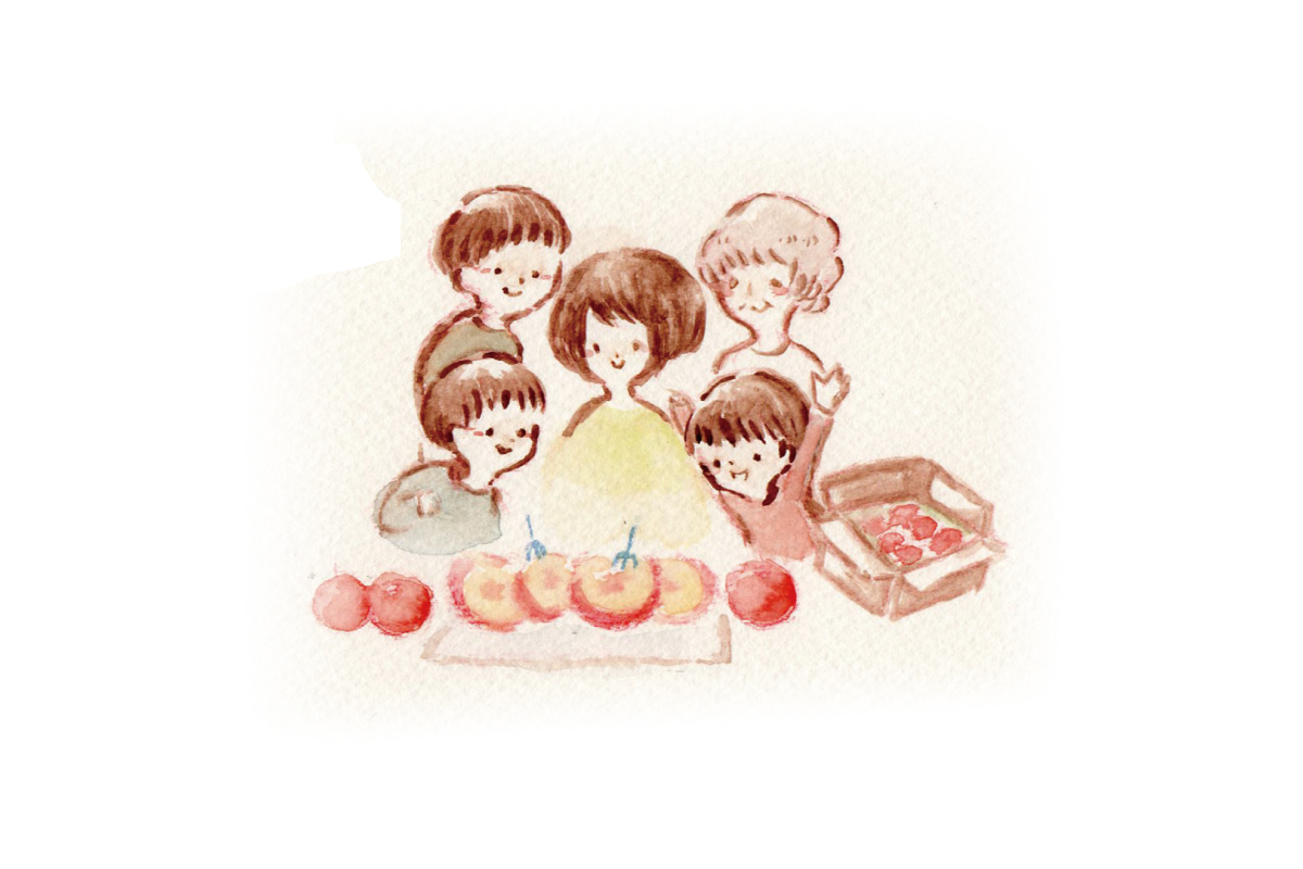 りんご畑の風景3